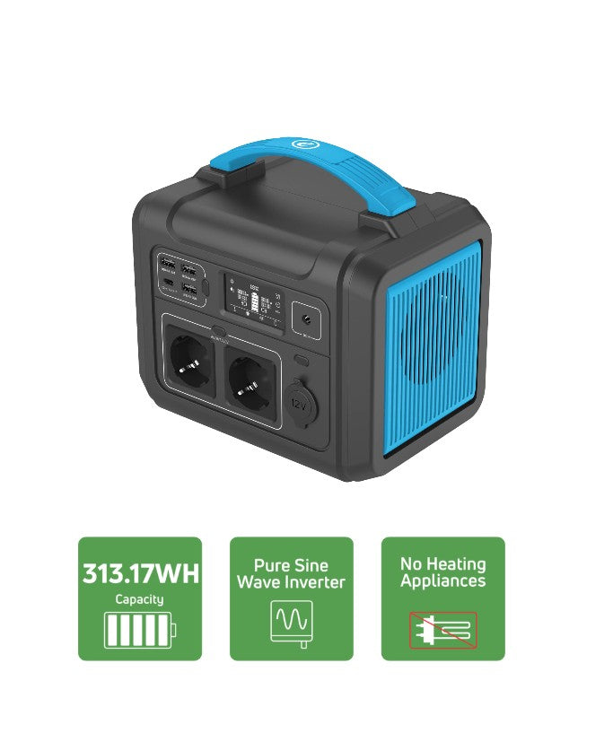 600W Q600 Portable Power Supply System